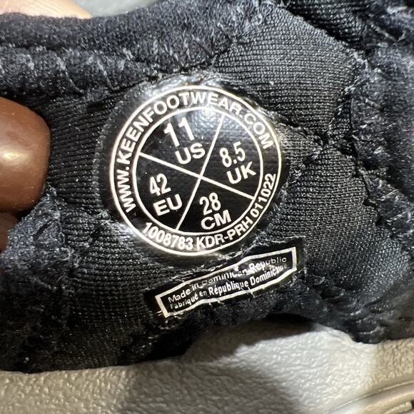 Keen Rose Beach Anti-Odor Sandals Black Ankle Strap Hiking Casual Womens Size 11 - Picture 7 of 11